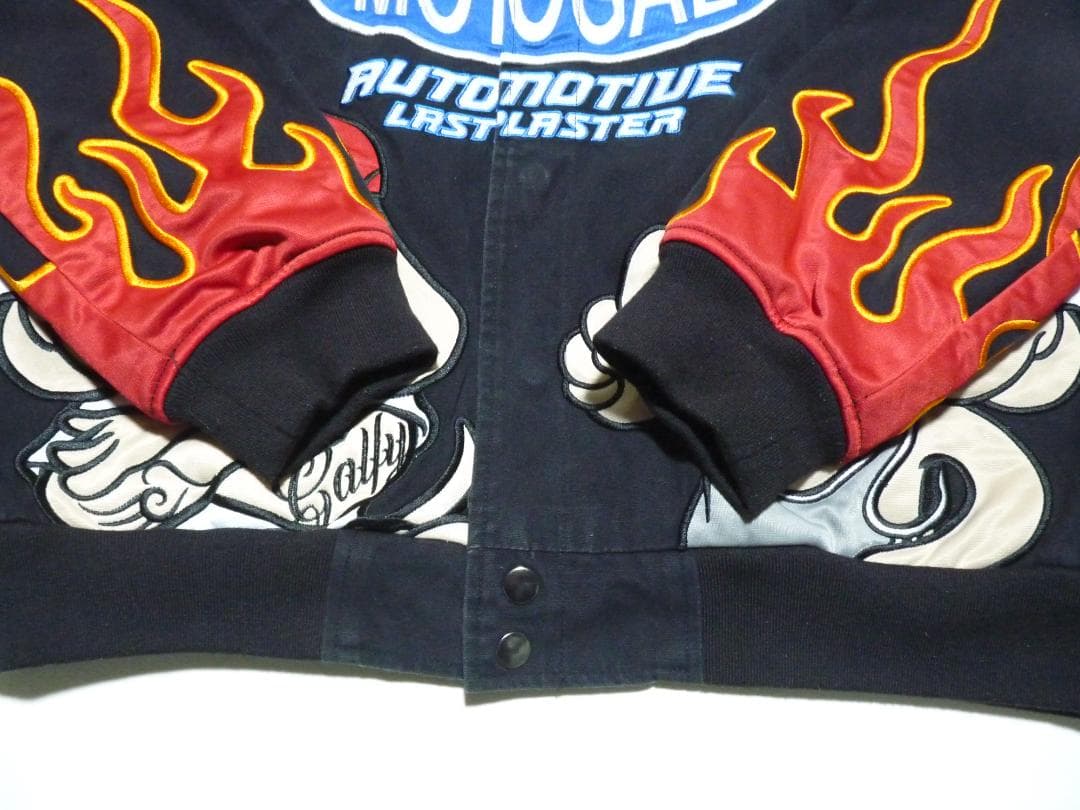 GALFY　ガルフィー　レーシングジャケット　綿　マルチカラー　XL