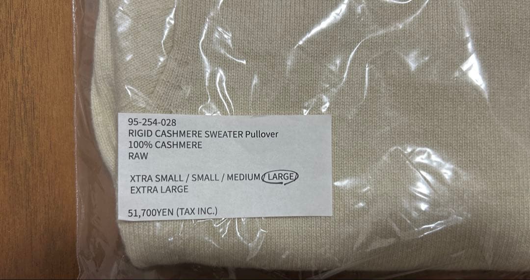 トップス YonetomiRIGID CASHMERESWEATER