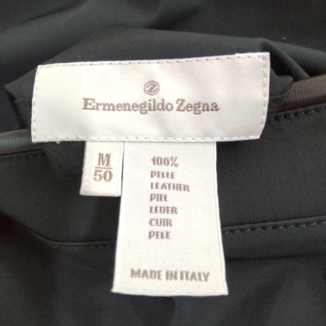 エルメネジルドゼニア レザーコート