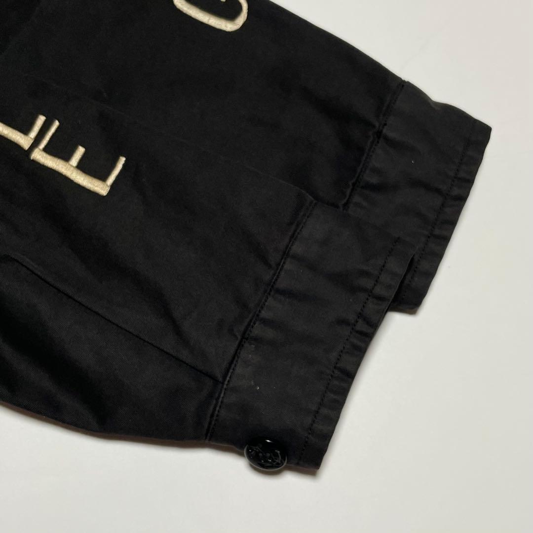 東洋　TOYO　スーベニアジャケット　ベトジャン　フランス　刺繍　黒ブラック　S