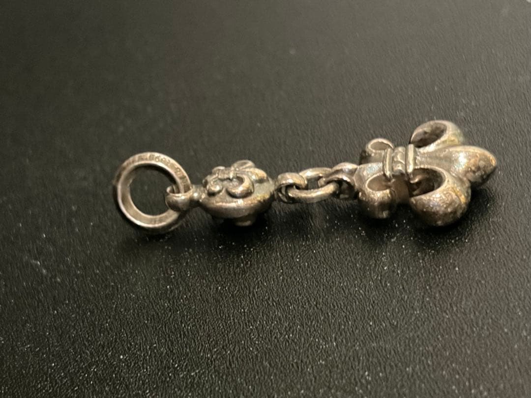 の*ぼ様 クロムハーツ 1ボール BSフレア チャーム シルバー 正規品