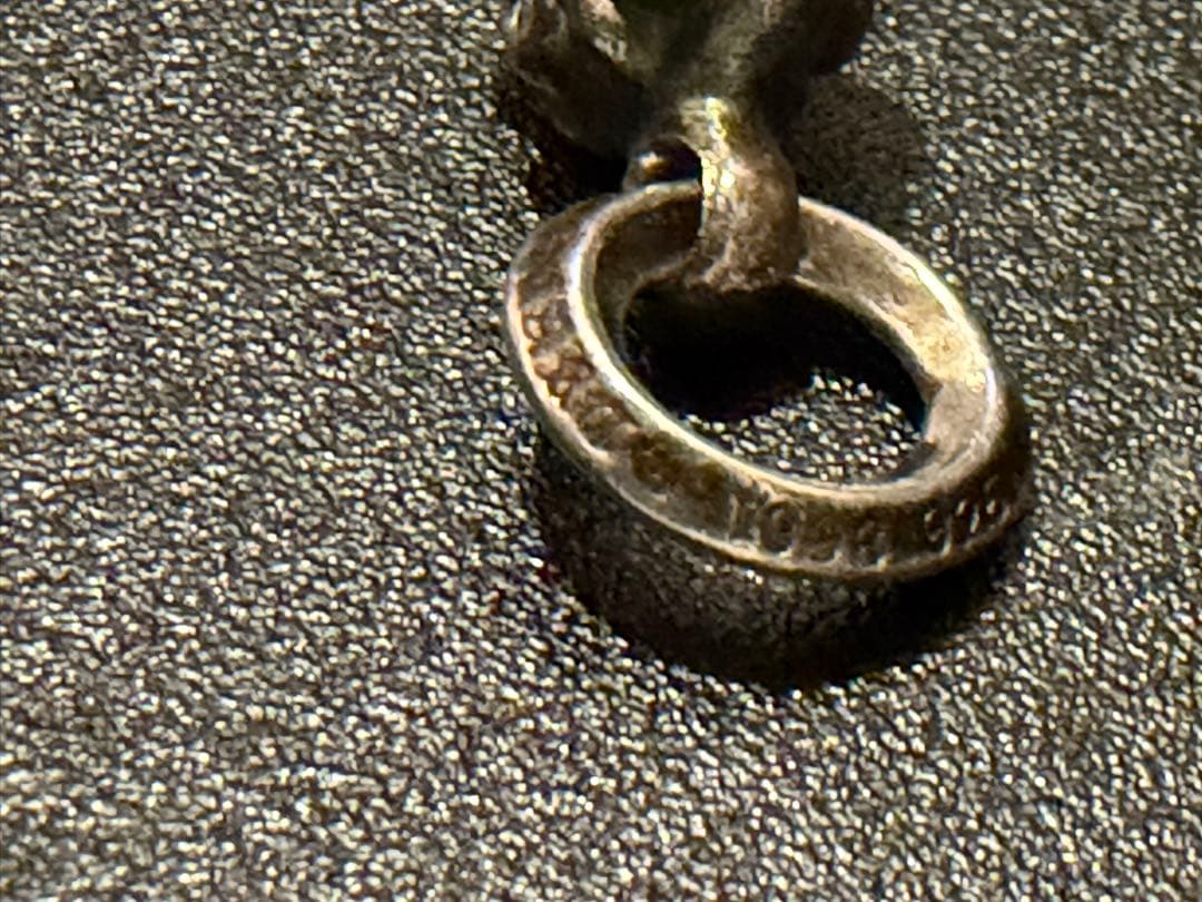 の*ぼ様 クロムハーツ 1ボール BSフレア チャーム シルバー 正規品