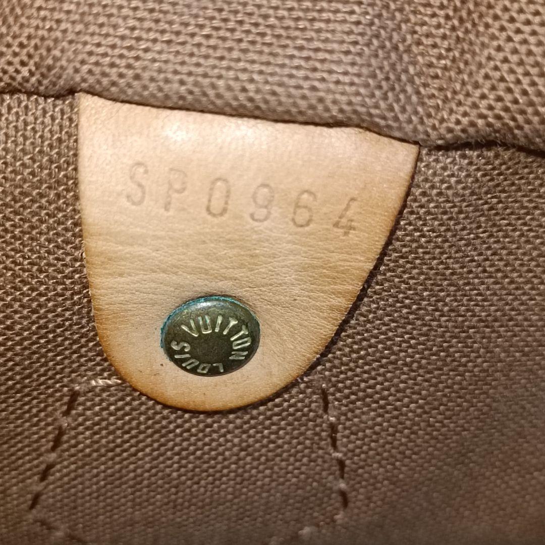 【Louis Vuitton モノグラム】スピーディ35　南京錠・紙袋リボン付き
