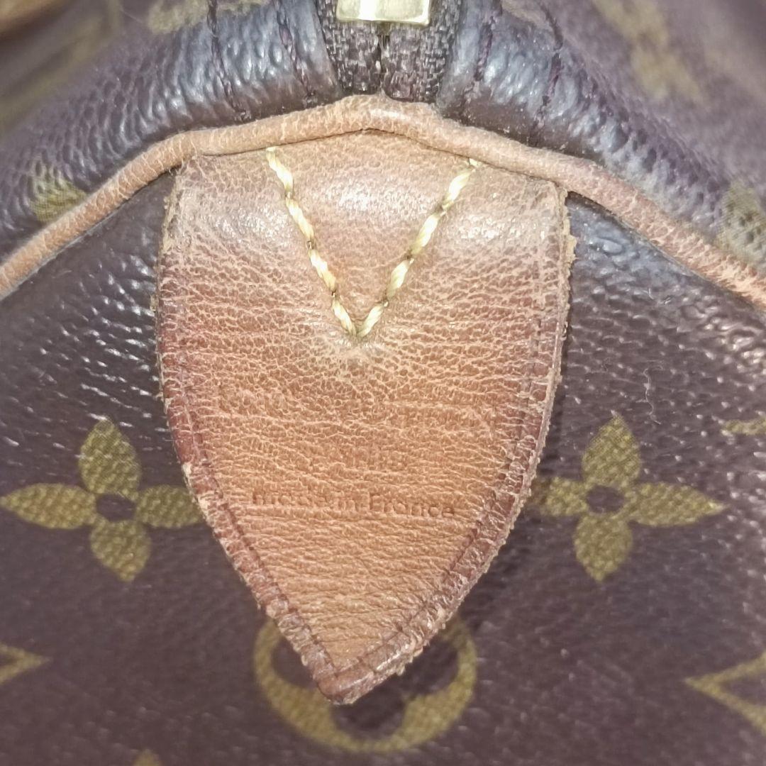 【Louis Vuitton モノグラム】スピーディ35　南京錠・紙袋リボン付き