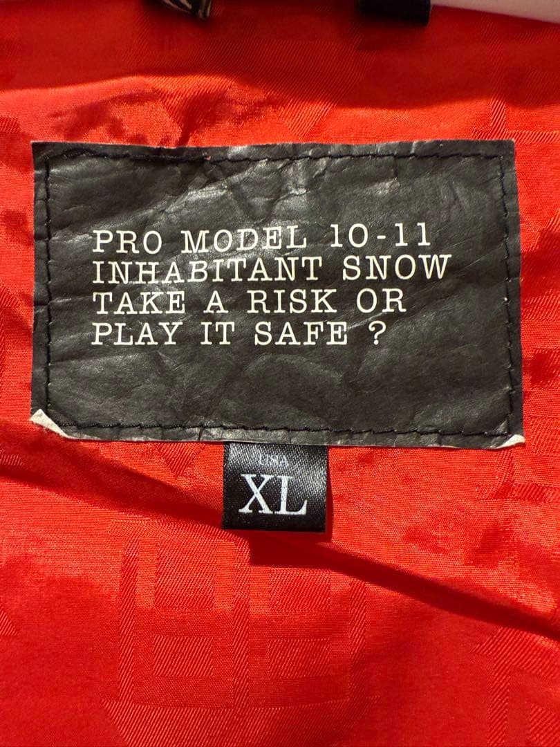 INHABITANT スノーボードウェア上下セット