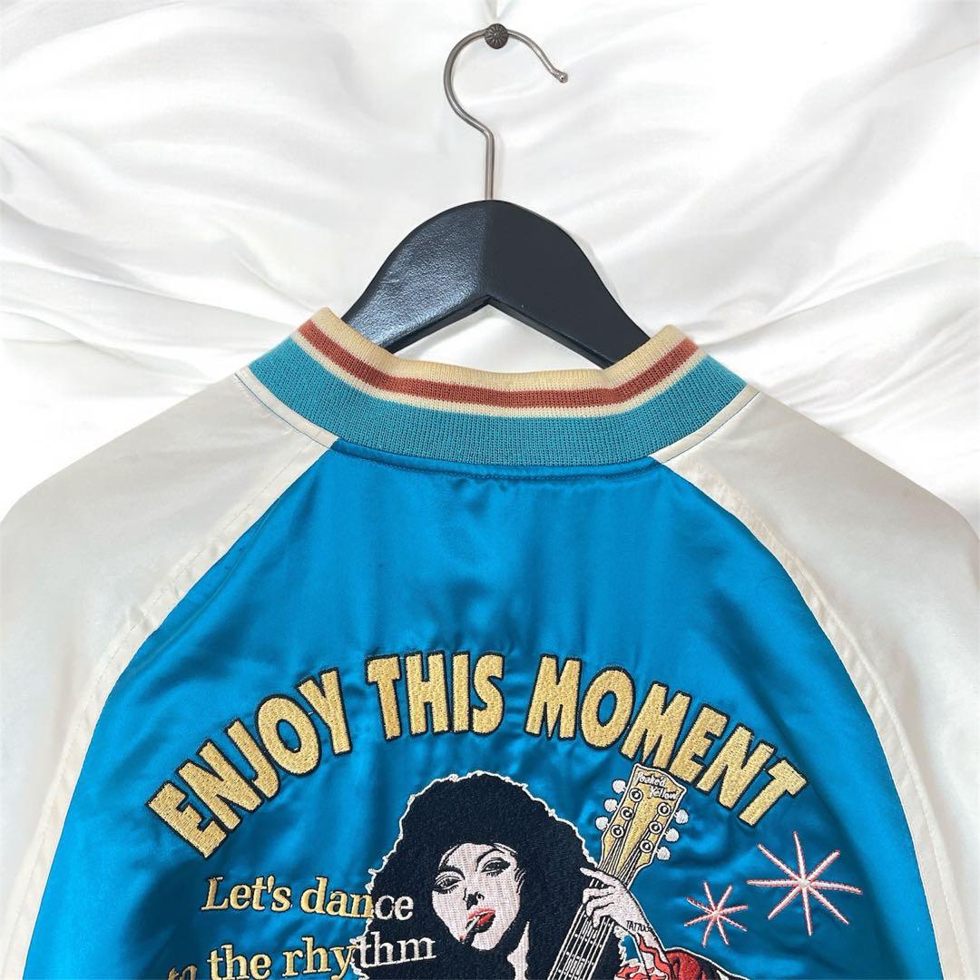 PEAK'D YELLOW スカジャン リバーシブル 44(XL) キスマイ