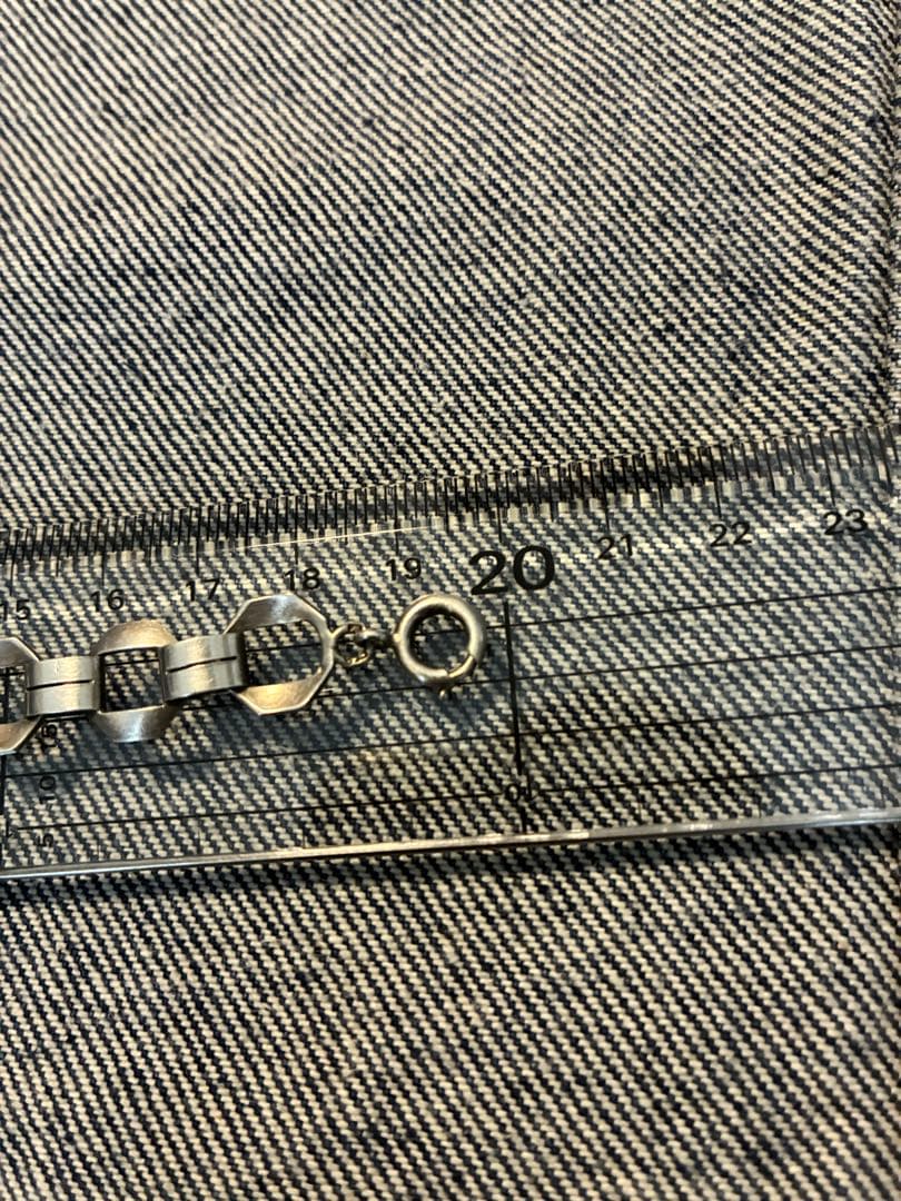 オーストリア835 シルバーチェーンブレスレット VINTAGE