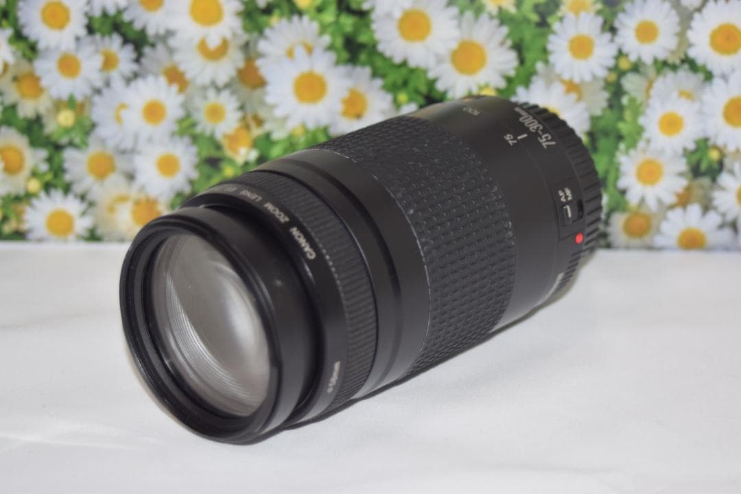 ❤美品❤望遠レンズ❤美品❤キャノン❤Canon EF 75-300mm