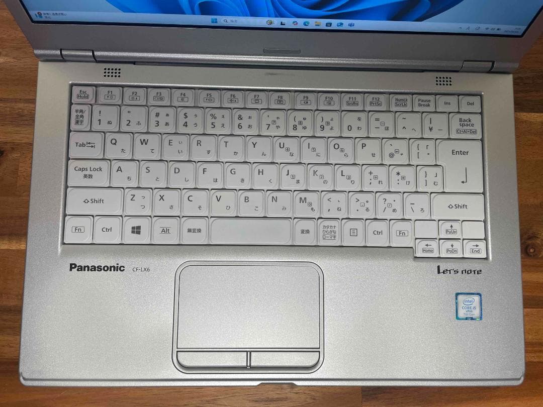 Win11搭載 CF-LX6 メモリ8GB SSD256GB
