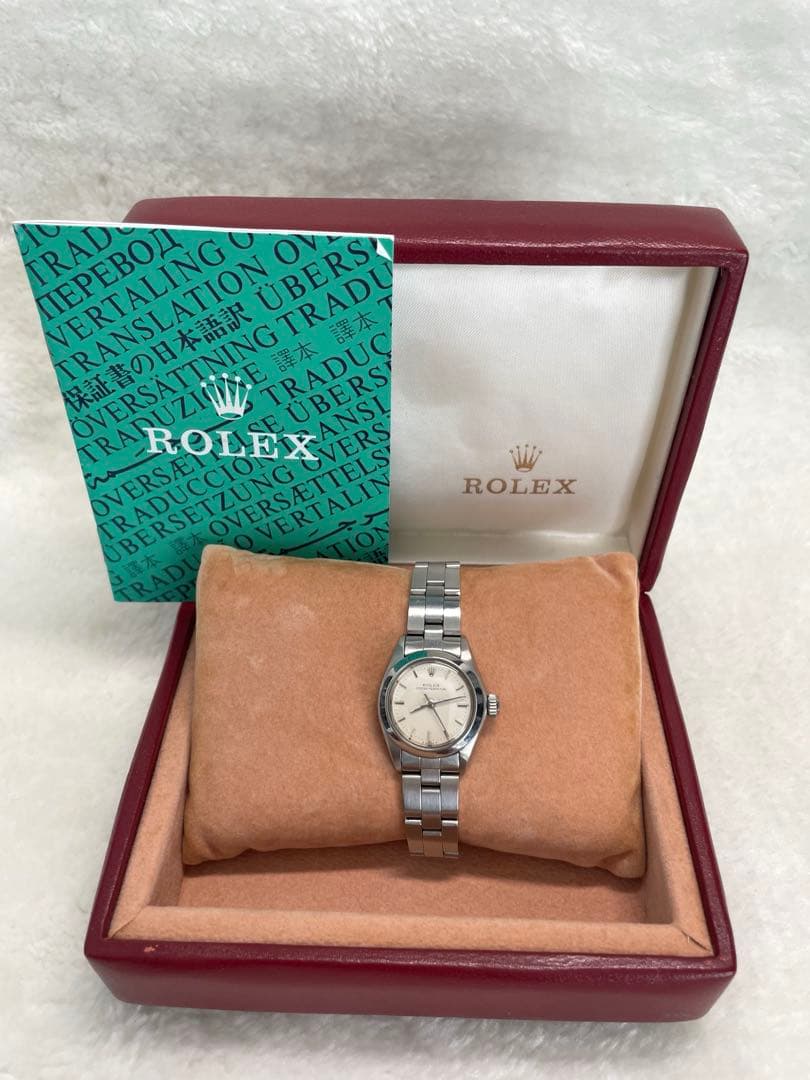 慎之介❗️ROLEXレディース自動巻オイスターパーペチュアル6718良好稼働