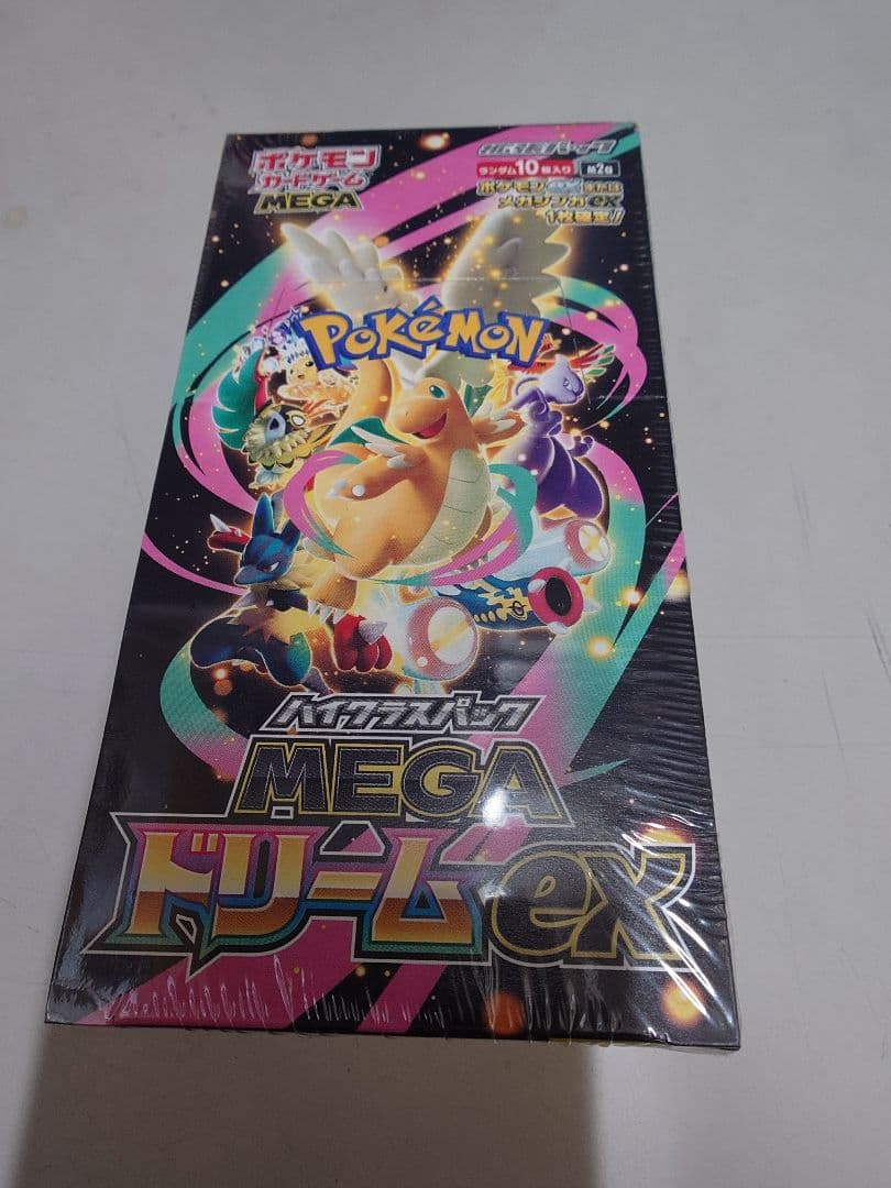 ポケモンカードゲーム MEGAドリームEX ボックス シュリンク付き
