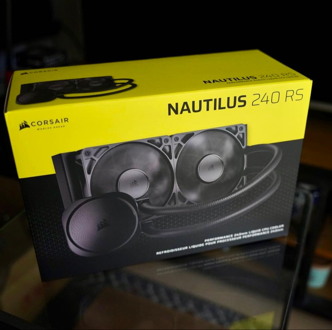 PC用ファン・クーラー CORSAIR NAUTILUS 240 RS