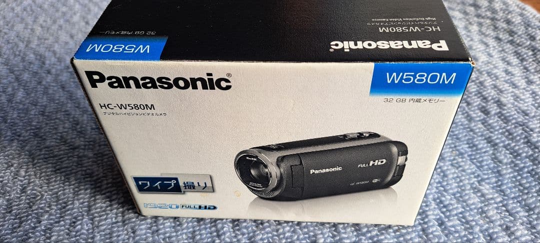 Panasonic HC-W580M ビデオカメラ 本体ホワイト