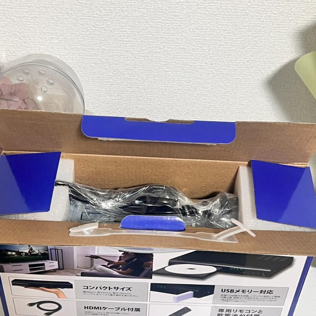 未使用 GREEN HOUSE ブルーレイプレイヤー GH-BDP1CG-BK