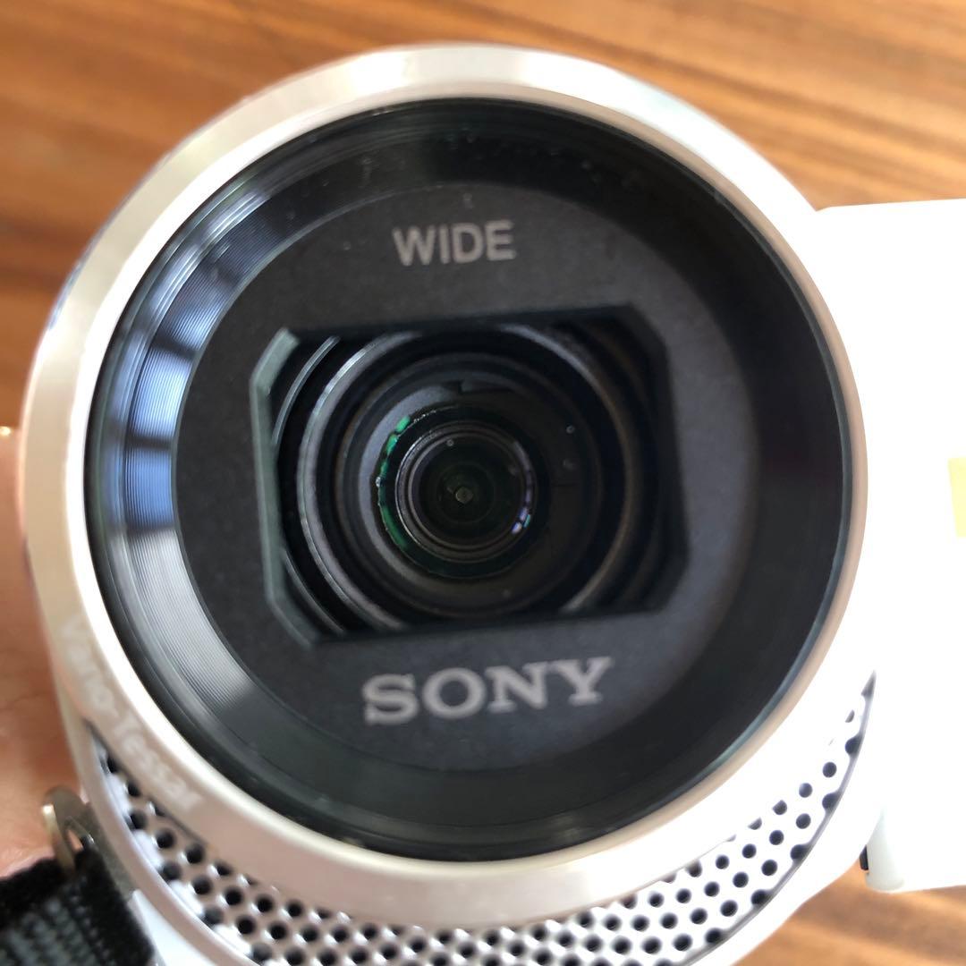 【1月3日まで値下げ】ハンディカム　HDR-CX485 ホワイト　Wi-Fi対応