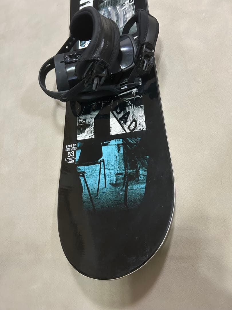 HEADスノーボードセット　ビンディング　ケース付き