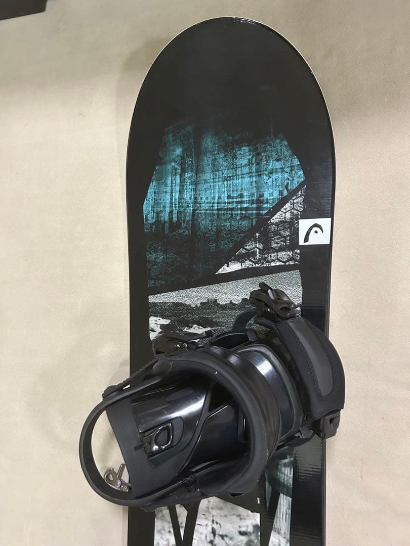 HEADスノーボードセット　ビンディング　ケース付き