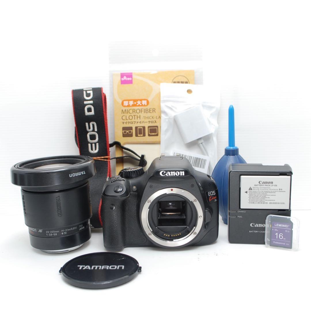 ❤️スマホ転送OK❤️Canon kiss X4 シングルレンズセット操作性抜群