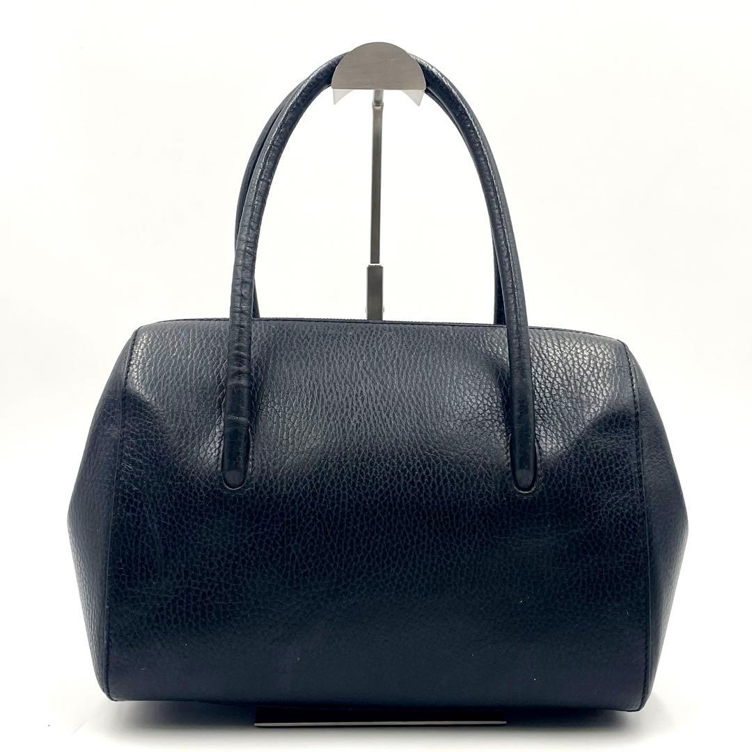 ✨希少 極美品✨カルティエ ミニボストン マストライン 本革 ゴールド金具 黒