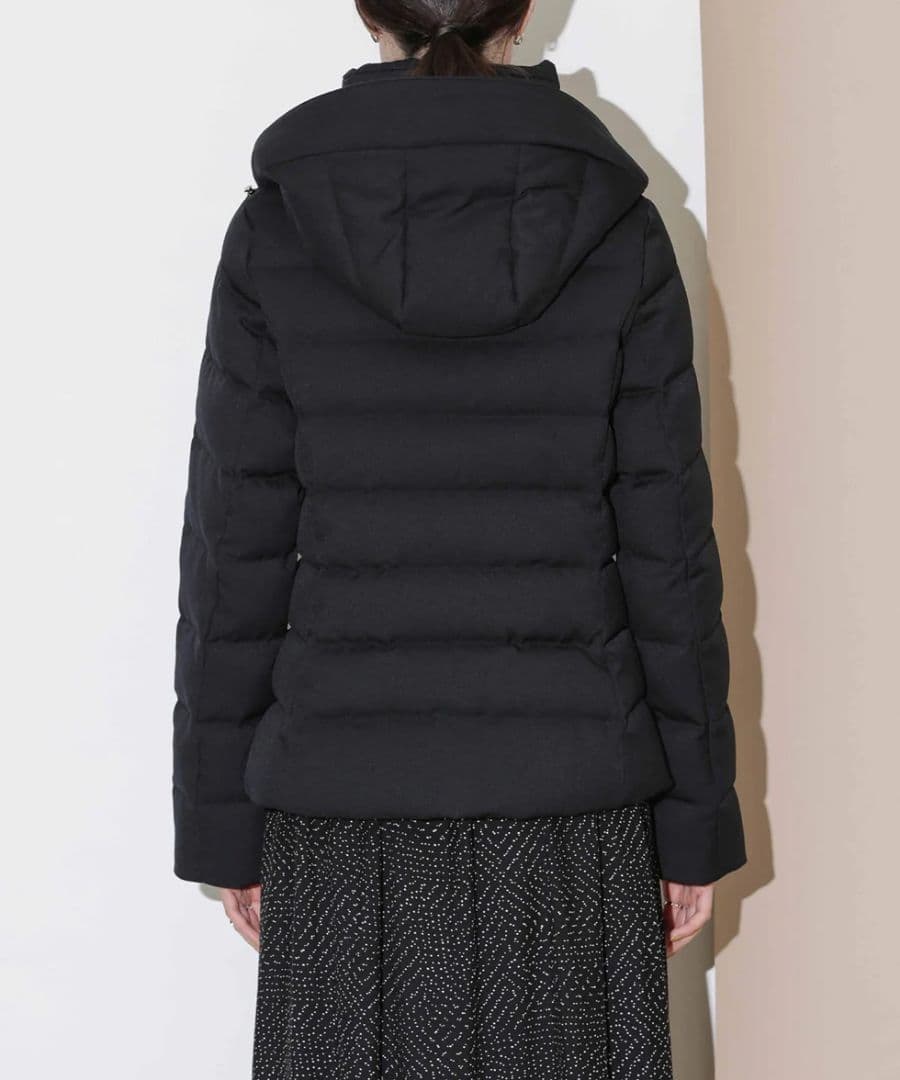 最終お値下げ❗【新品タグ付き❗】西川ダウン　サージショートダウン　ブラック Ｓ