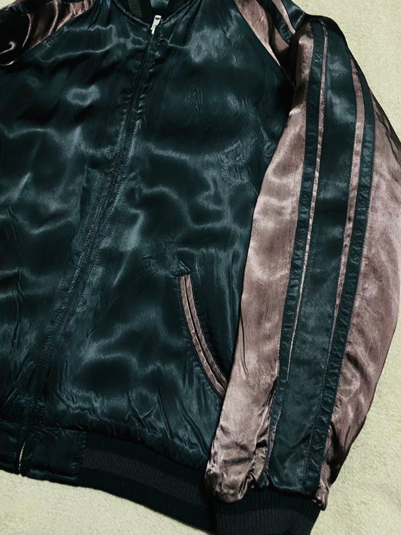 SATORI 虎 日本限定 ２面用 日本限定 スカジャン unisex レーヨン