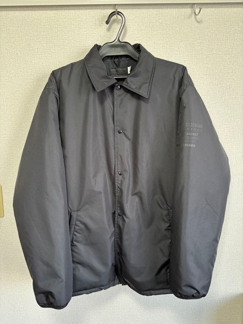 トロフィークロージング コーチジャケット ウインドブレーカー L(40) 黒