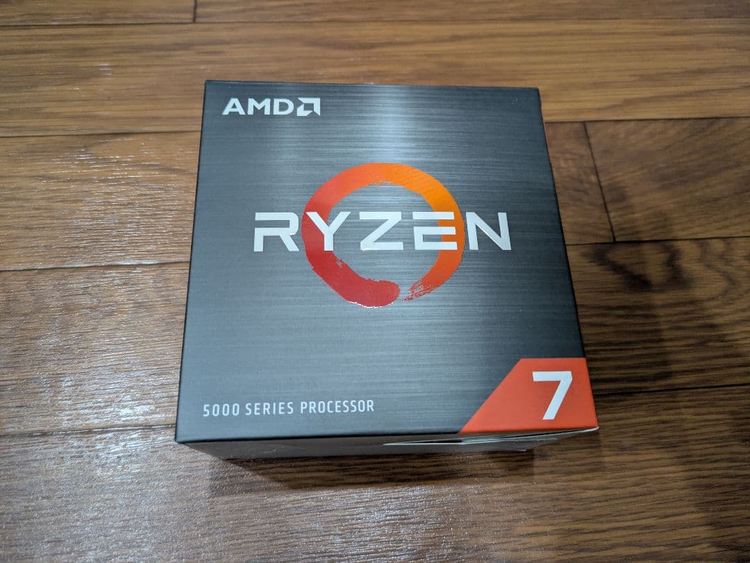 AMD Ryzen 7 5000シリーズ CPU 本体　※箱付き、シール欠品
