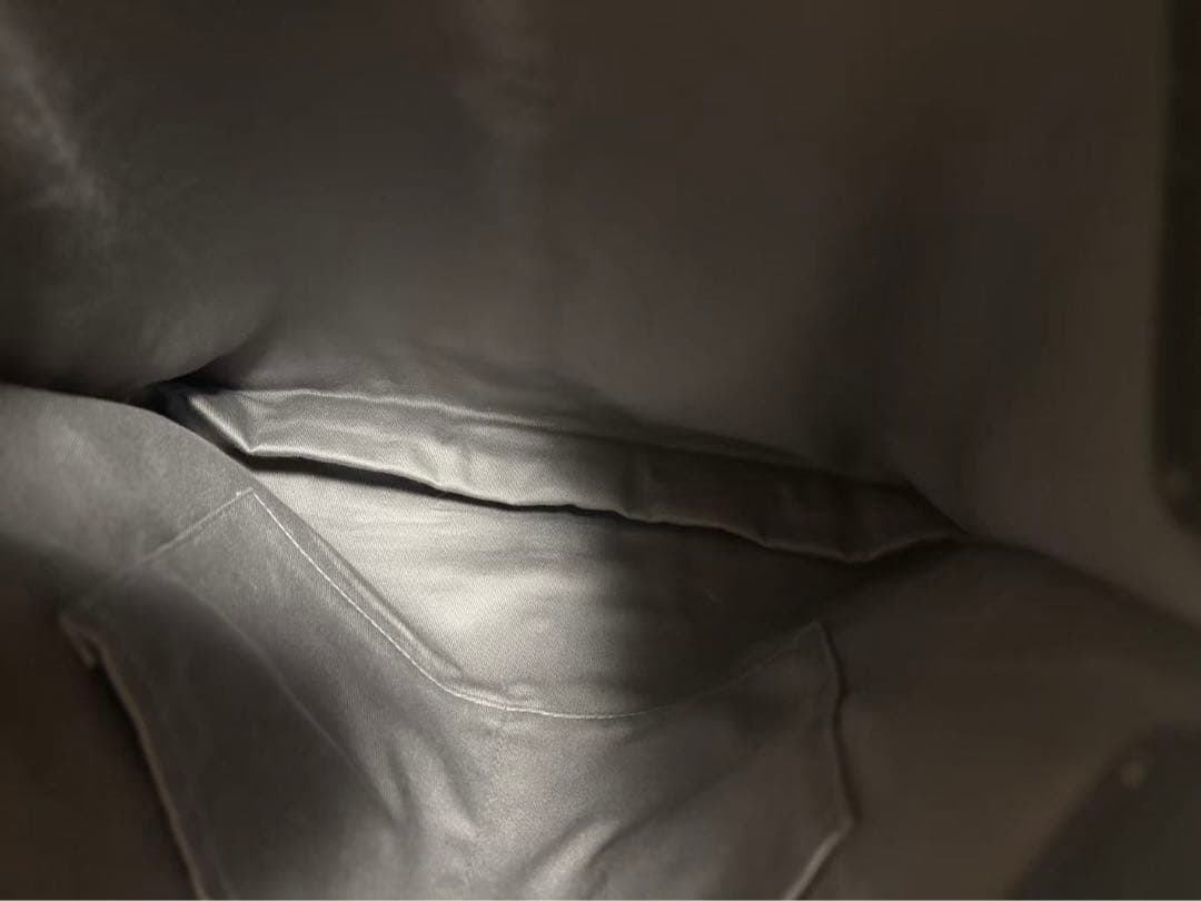 OUR 2WAYフィットトートバッグ レザー 本革ブラッ【定価2.8万】