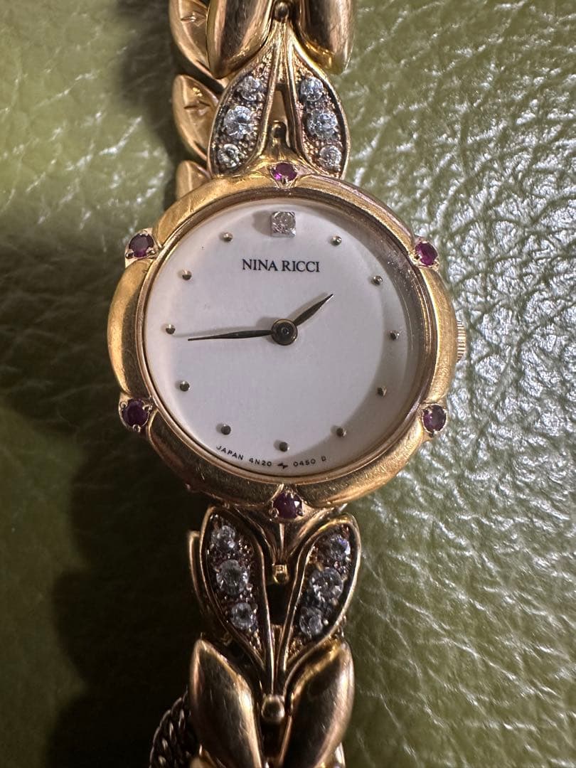 時計 Nina Ricci Dia Ruby watch Rank B