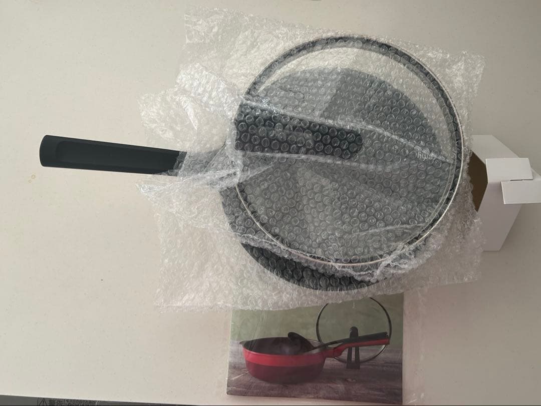 新品未使用レミパンプラス ホワイト　24cm 蓋付き