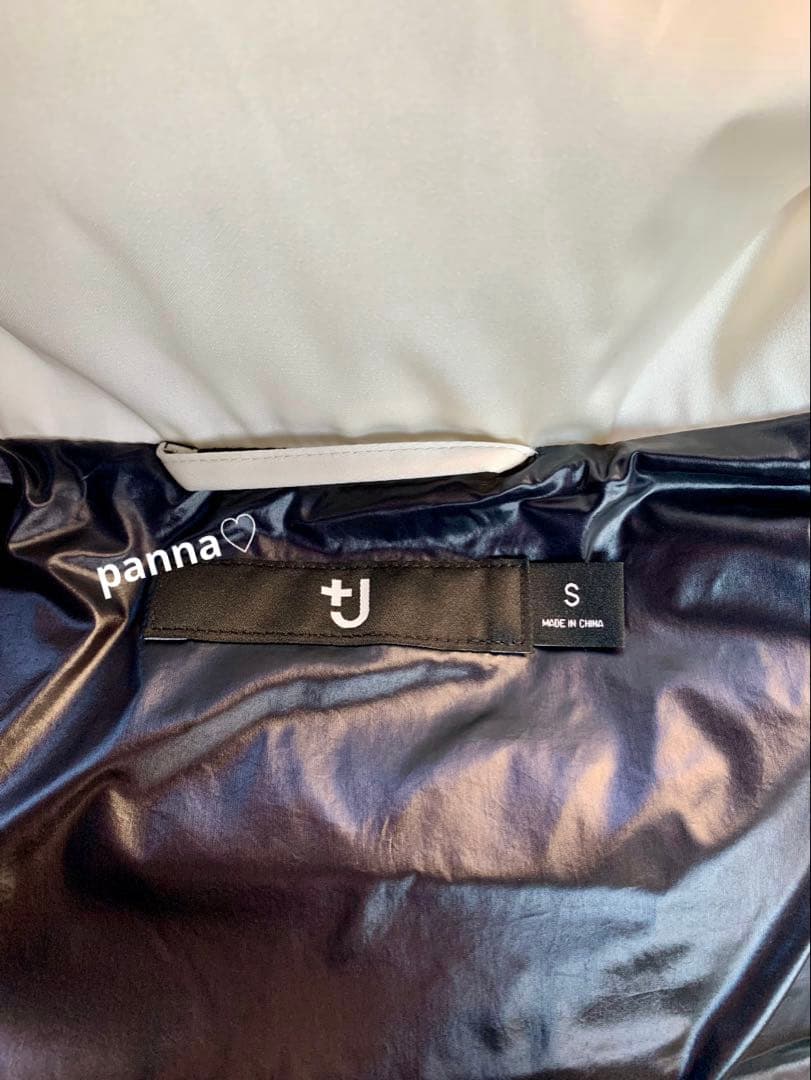 2026最新作 UNIQLO ×＋Jコラボ ダウンボリュームジャケット Sサイズ