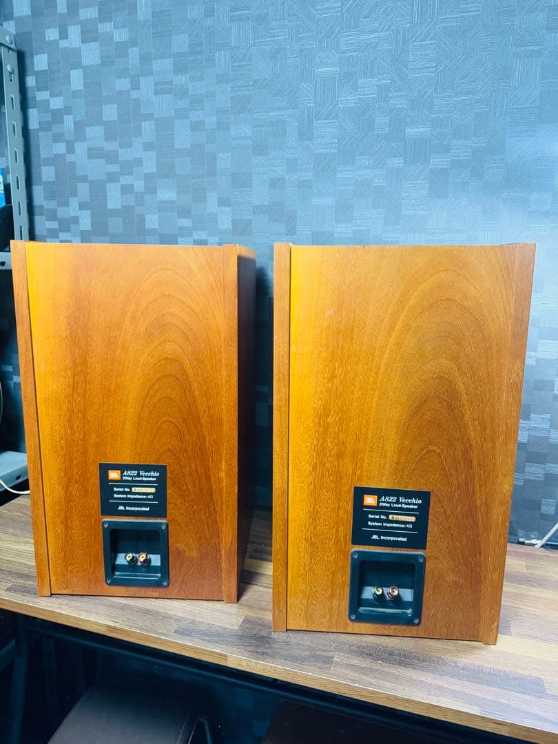 JBL A822 Vecchio ヴェッキオ スピーカー ペア 音響機器 動作品