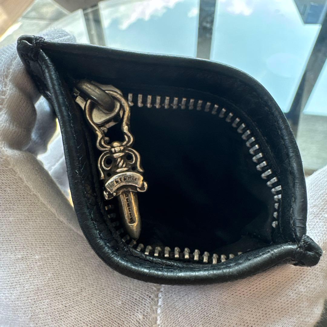 た*ら様 Chrome Hearts ブラックレザーケース