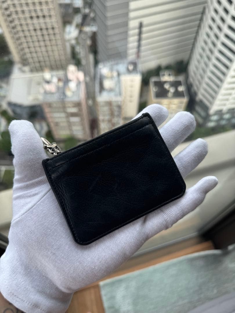 た*ら様 Chrome Hearts ブラックレザーケース