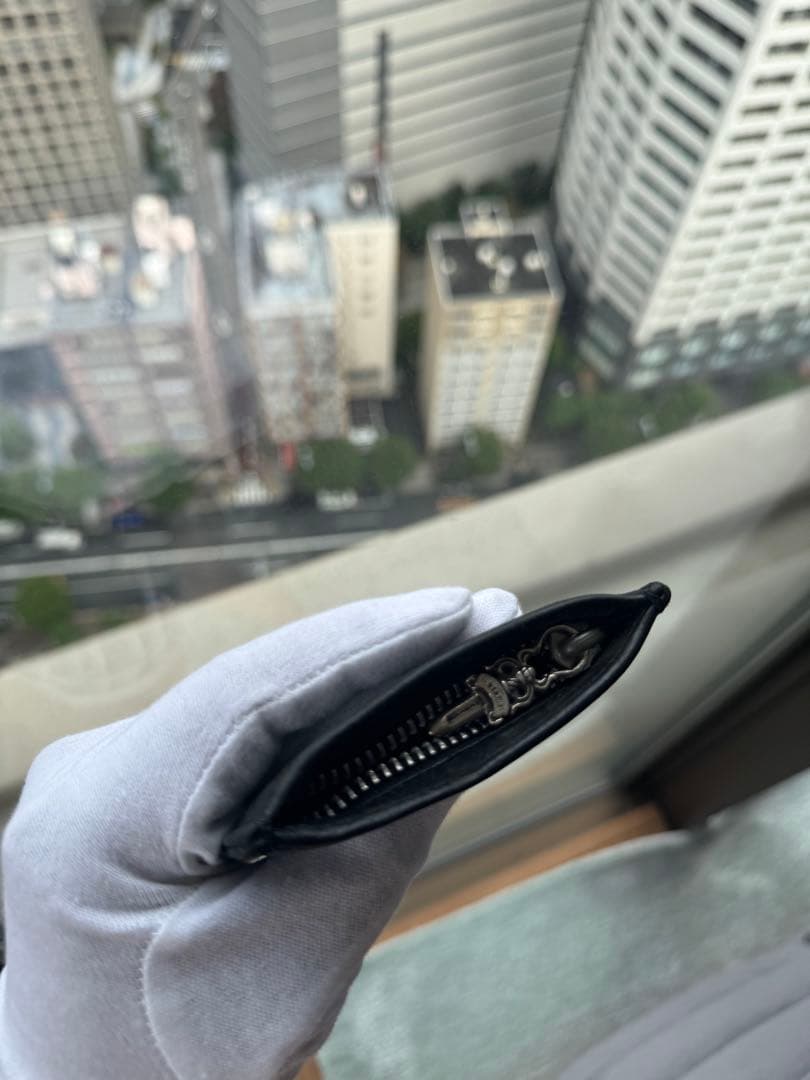 た*ら様 Chrome Hearts ブラックレザーケース