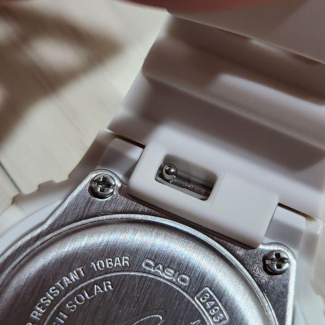 『美品』 カシオ ベビーg BABY-G 電波ソーラー 腕時計 B385