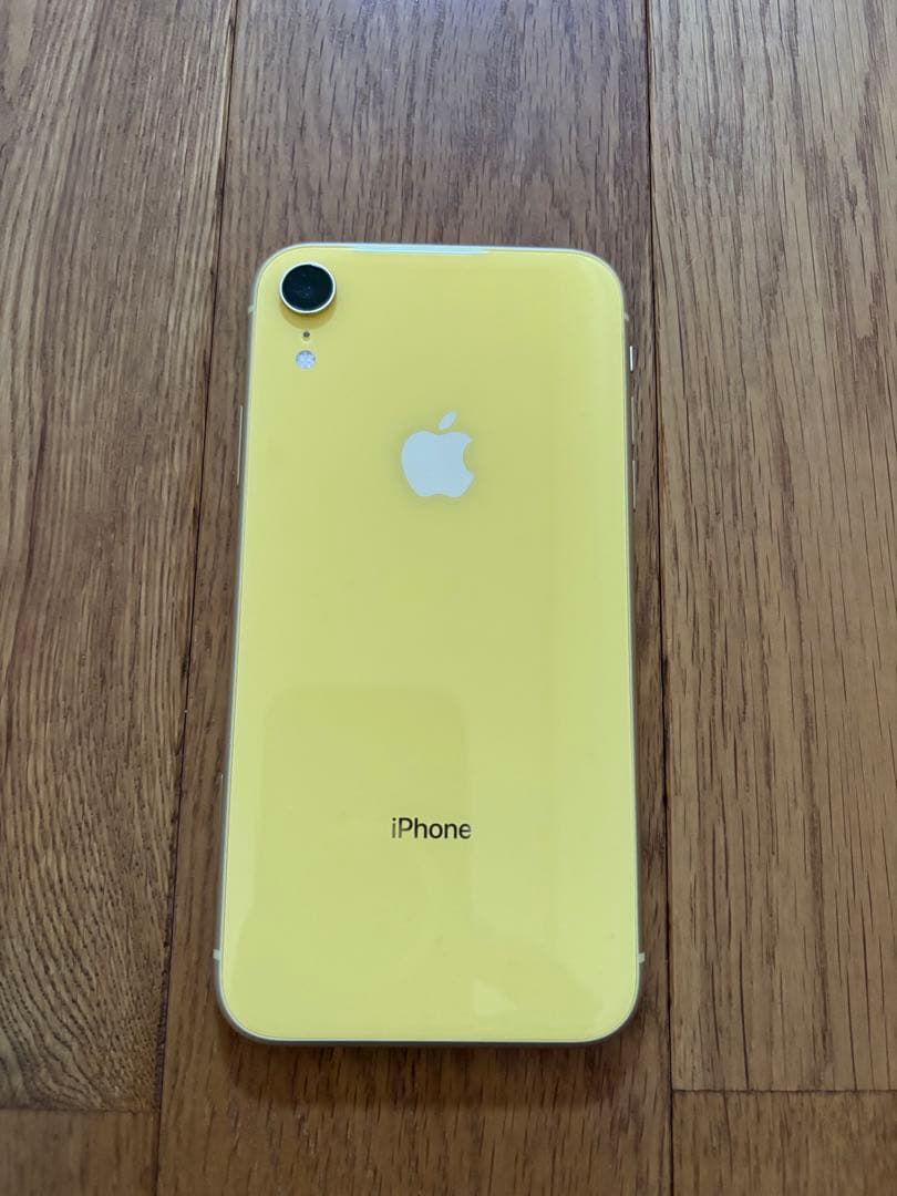 iPhoneXR本体 64GB イエロー SIMフリー