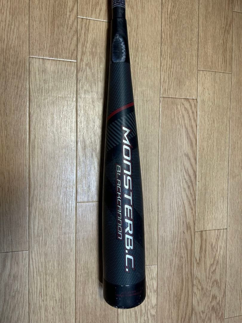 ZETT 軟式バット　モンスターブラックキャノン　84CM（バットケース付）