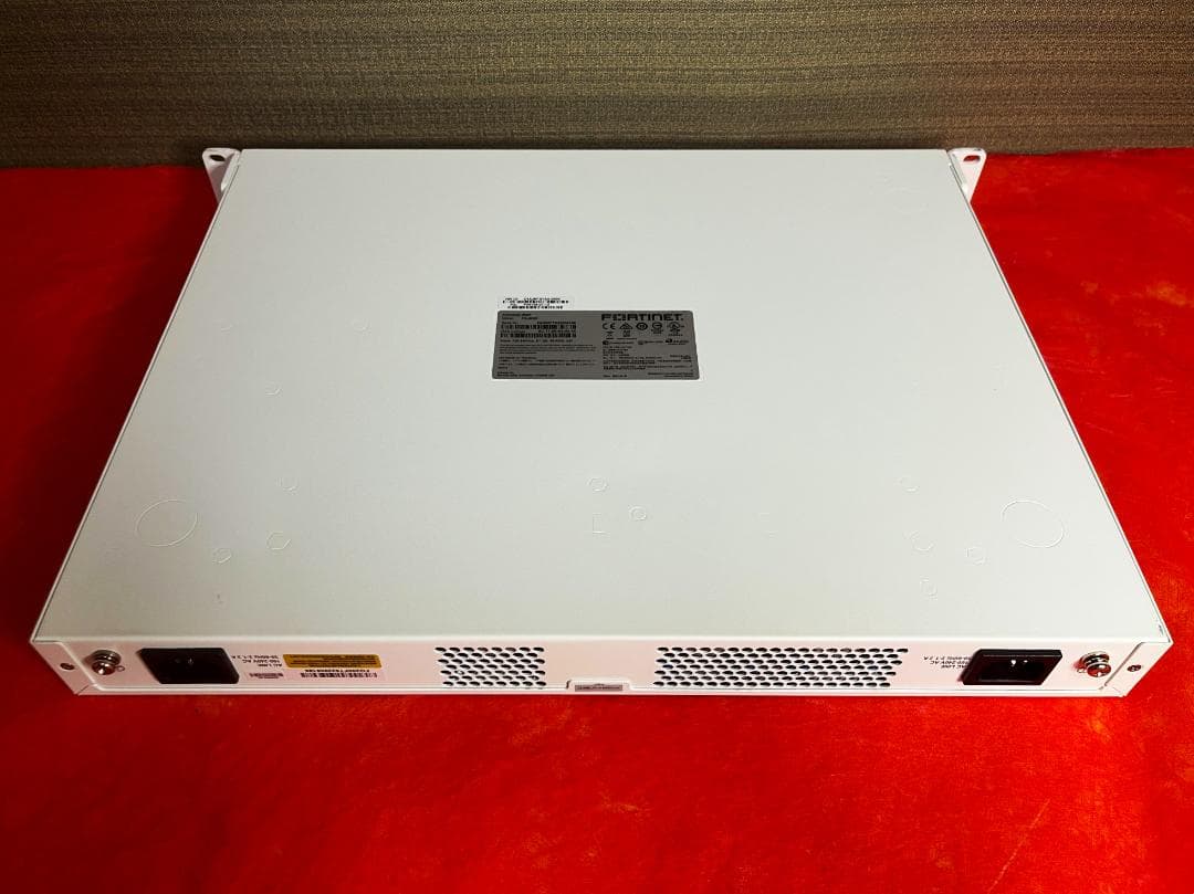 ■ ファイアウォール Fortinet Fortigate 200F ② 動作品