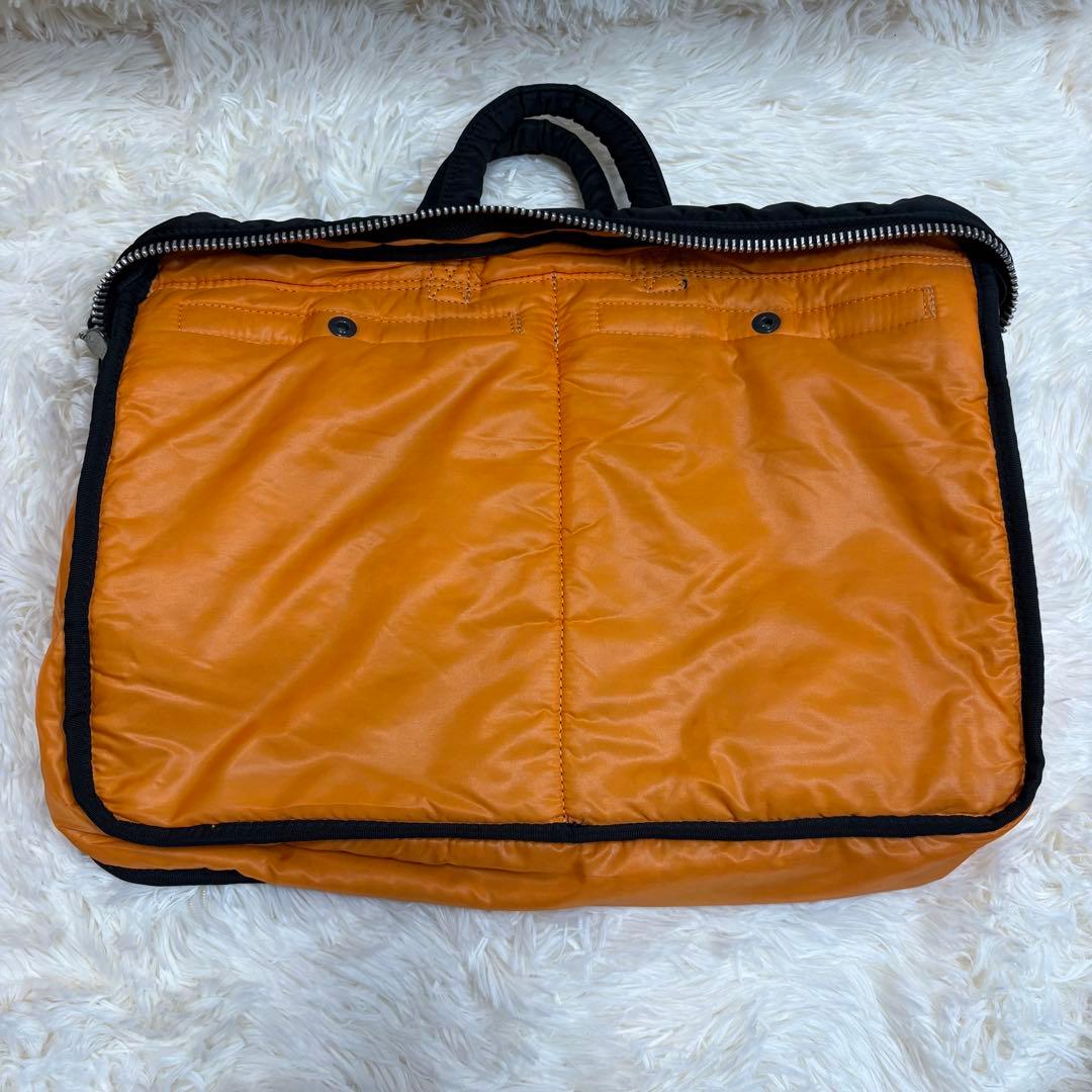 【美品】ポーター タンカー 廃盤 希少 ブリーフケース A4収納可能 ブラック