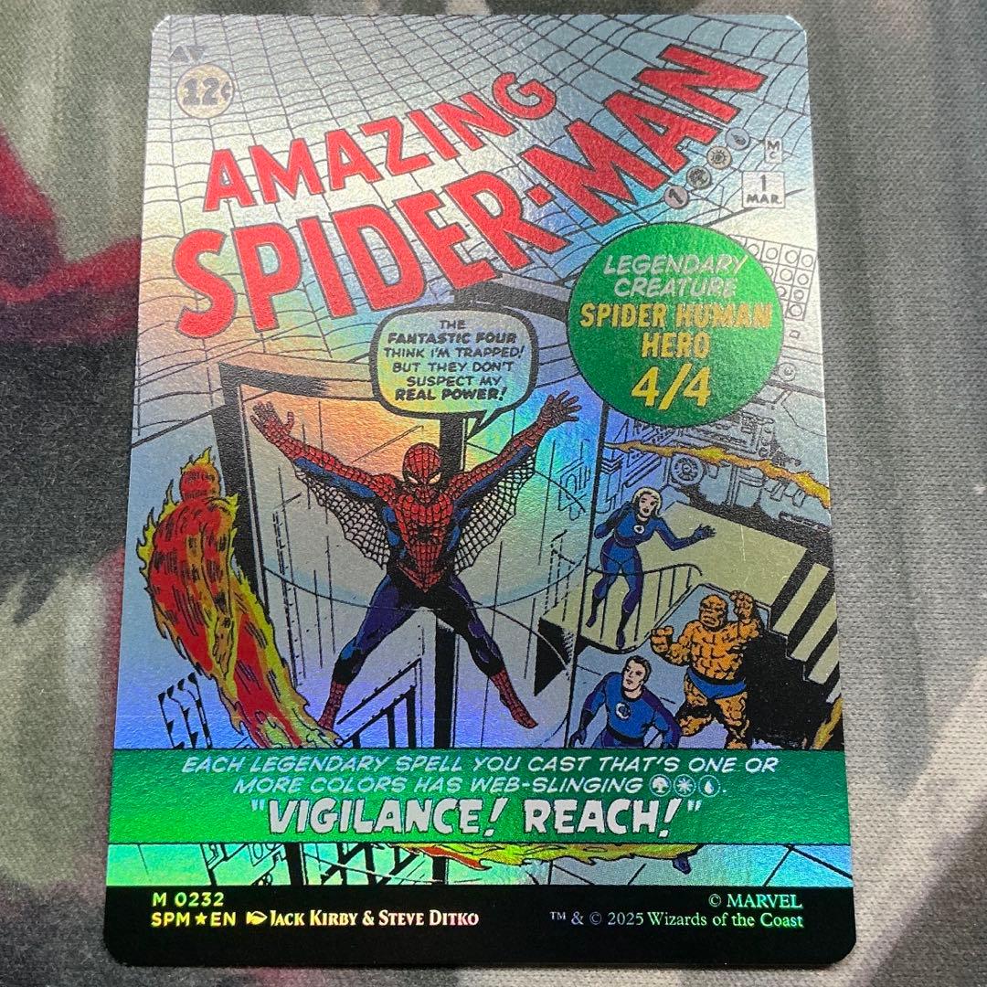 ピーター・パーカー/アメイジング・スパイダーマン　クラシックコミックfoil