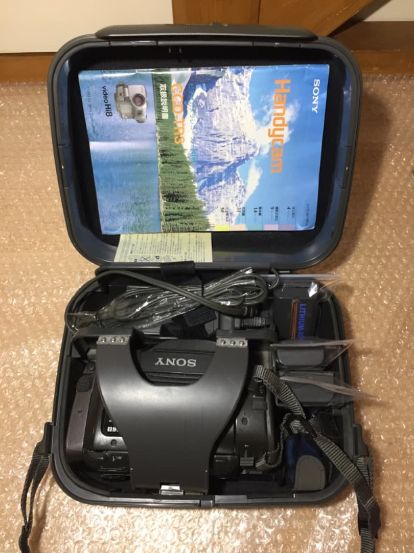デジタルビデオカメラ SONY ソニー ハンディカム CCD-TR3 再生確認済
