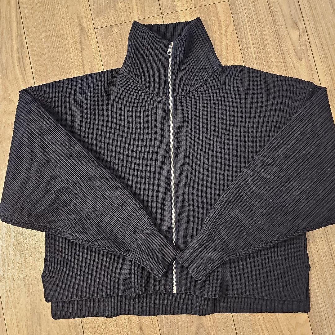 FORME 25AW 東原亜希　ジップニットカーデ