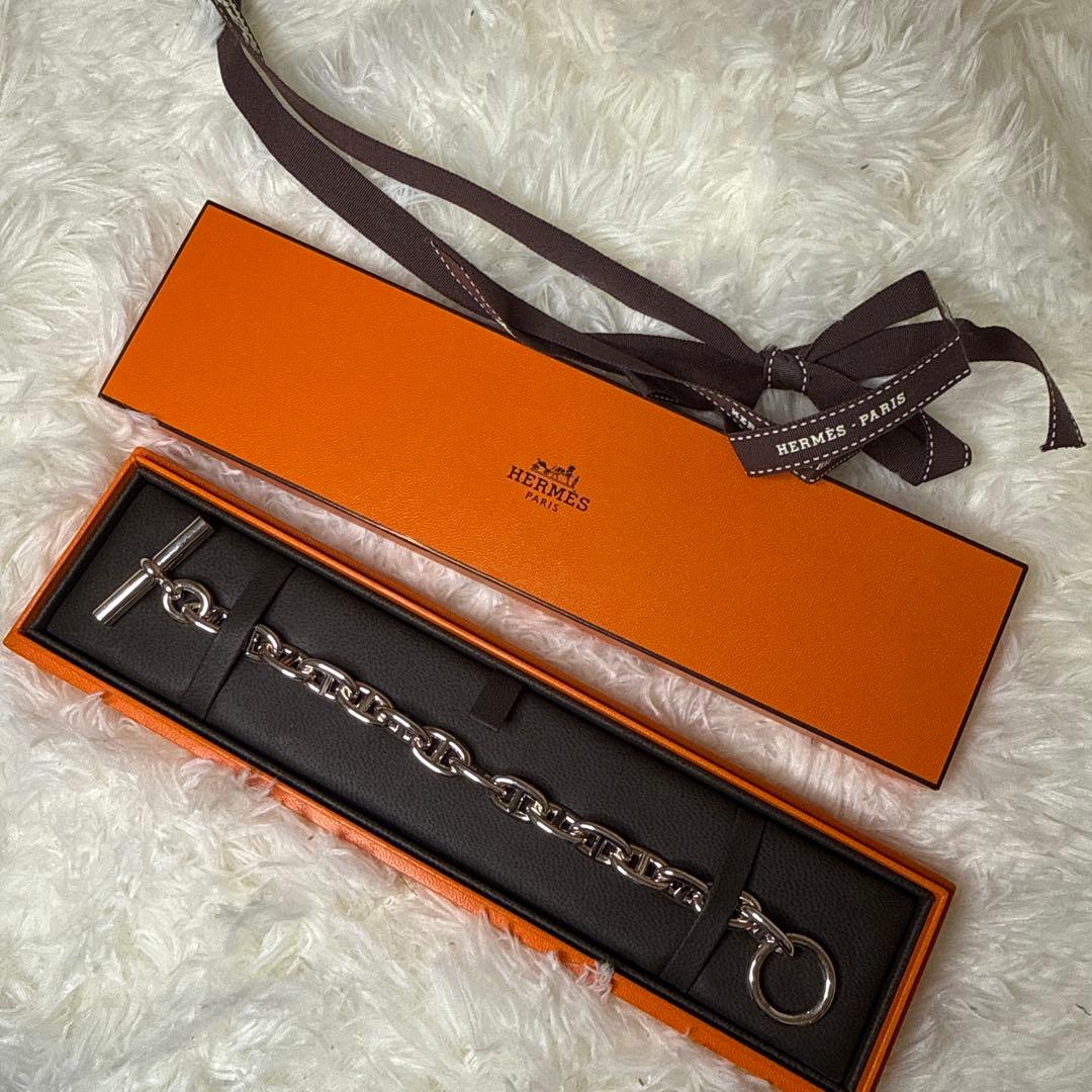 HERMES シェーヌダンクル MM 15コマ※希少美品