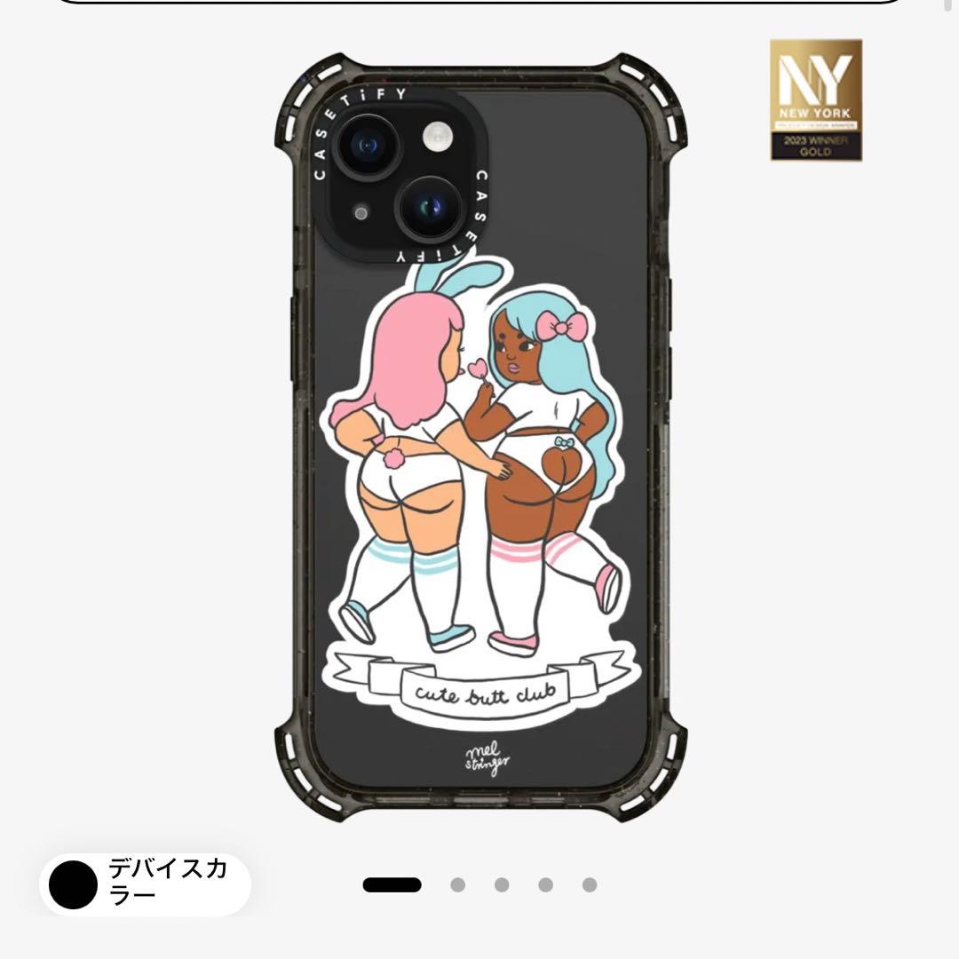 新品未使用casetifyバウンスケースMagSafe Mel Stringer