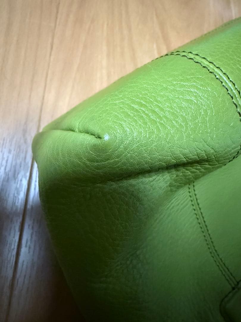 希少カラー HIROFU レザーハンドバッグ