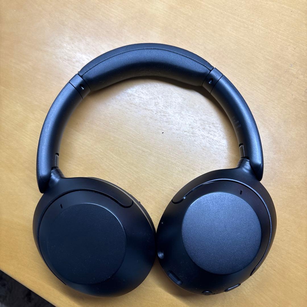 SONY ブラック ワイヤレスヘッドホン オーバーイヤー型