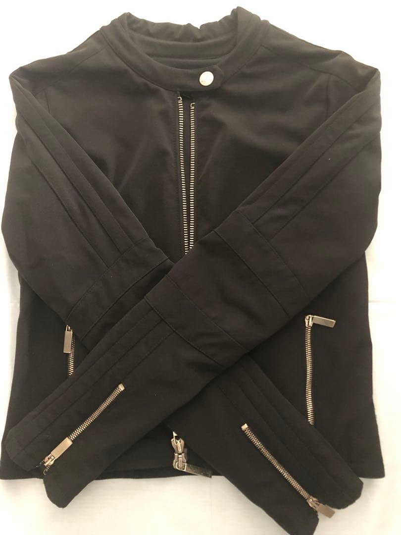 GUCCI （42 Mサイズ）シングルライダースジャケット