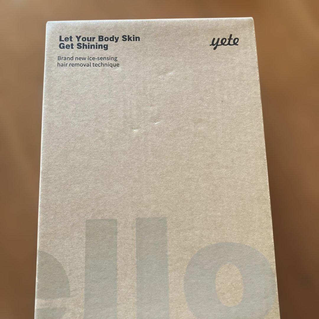 Yete 脱毛器 IPL光脱毛　BE932A 未使用