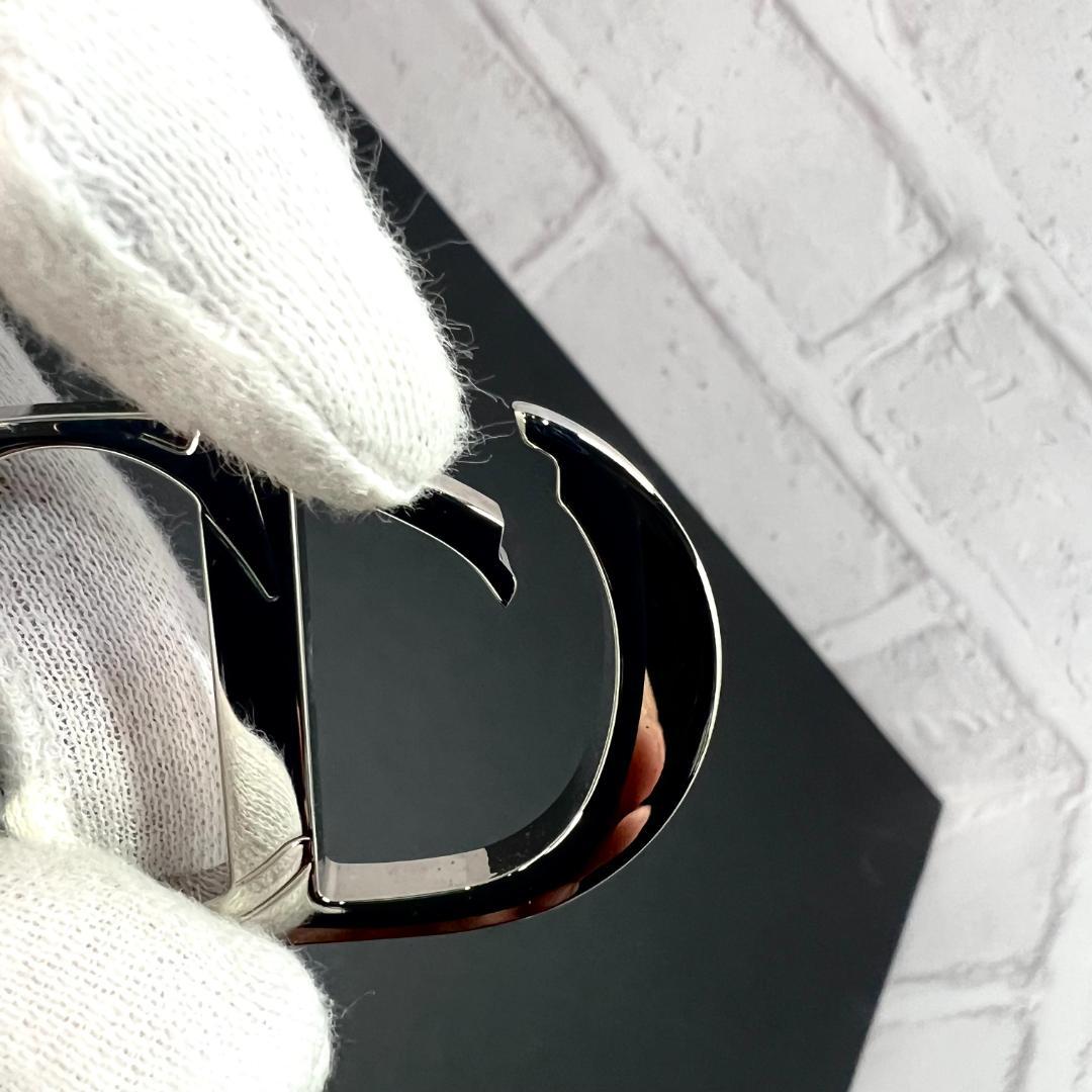 ✨極美品＆超人気品‼️✨ ディオール サドル キーホルダー ポーチ グレーカラー